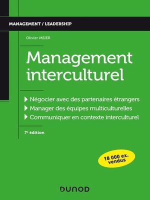 cover image of Management interculturel--7e éd